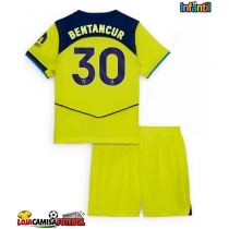 Camisa de Futebol Tottenham Hotspur Rodrigo Bentancur #30 Equipamento Alternativo Infantil 2025-26 Manga Curta (+ Calças curtas)